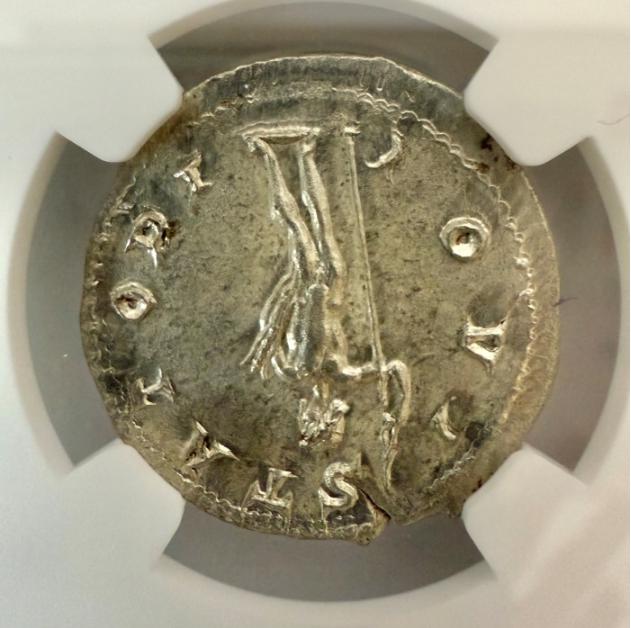 古代ローマ ダブルデナリウス銀貨 皇帝ゴルディアヌス3世 〈NGC MS〉